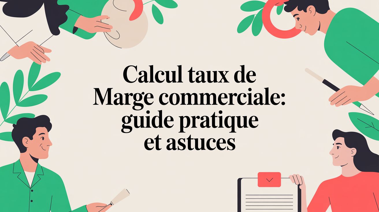 Calcul taux de marge commerciale: guide pratique et astuces
