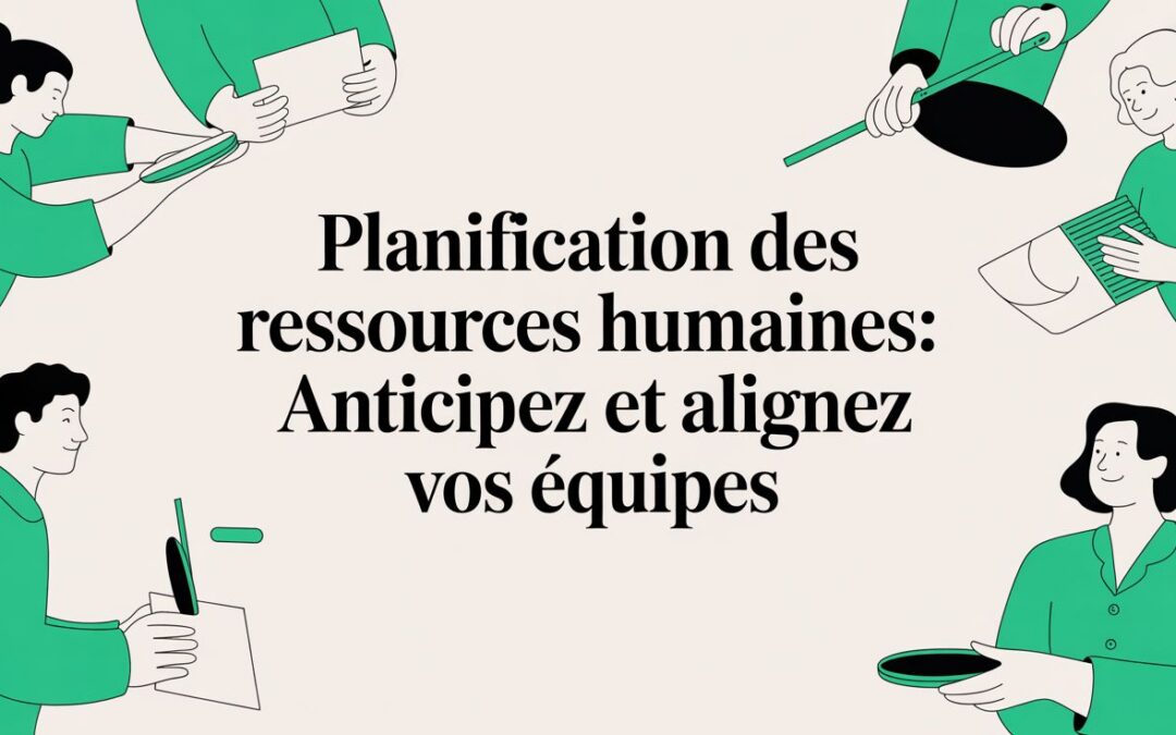 Planification des ressources humaines: Anticipez et alignez vos équipes