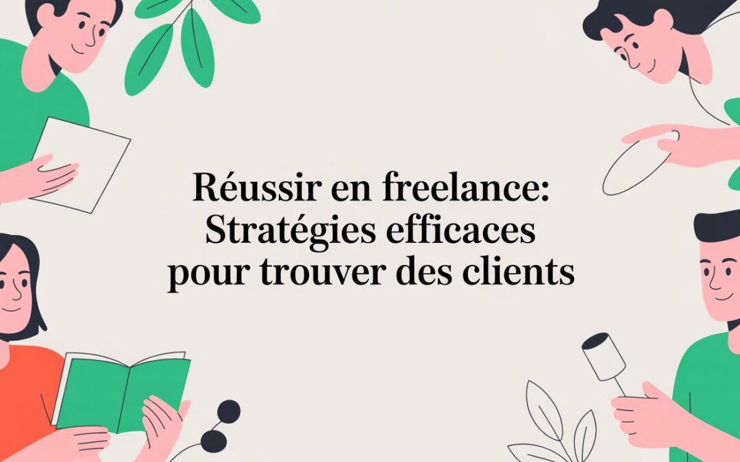 Réussir en freelance: stratégies efficaces pour trouver des clients