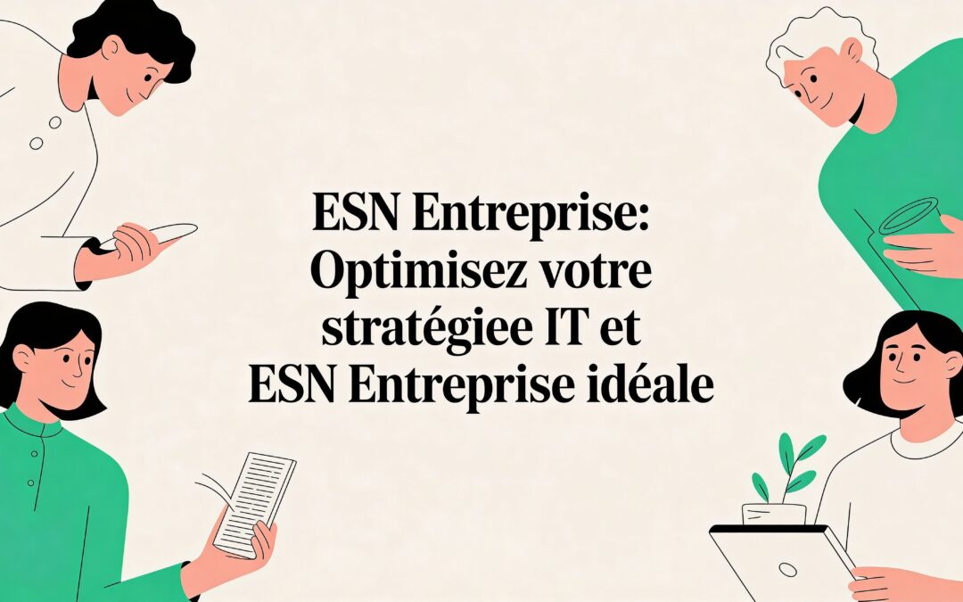 Esn Entreprise: Optimisez Votre Stratégie IT et esn entreprise Idéale