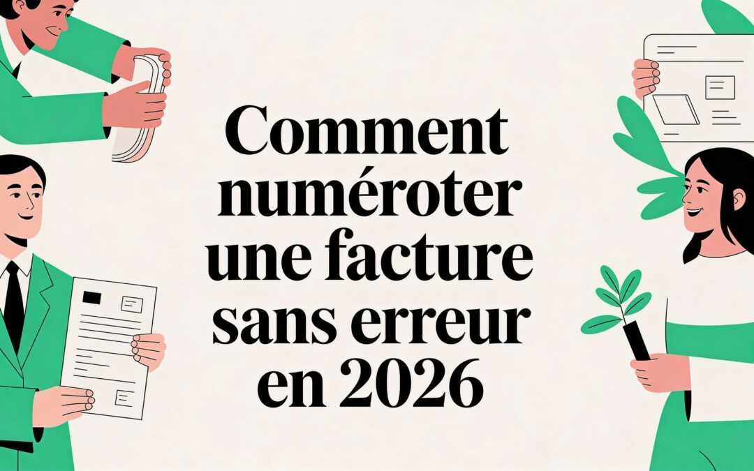 Comment numéroter une facture sans erreur en 2026
