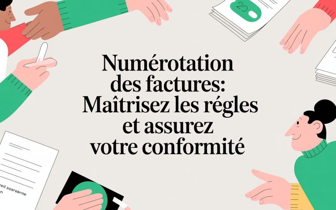 Numérotation des factures: maîtrisez les règles et assurez votre conformité