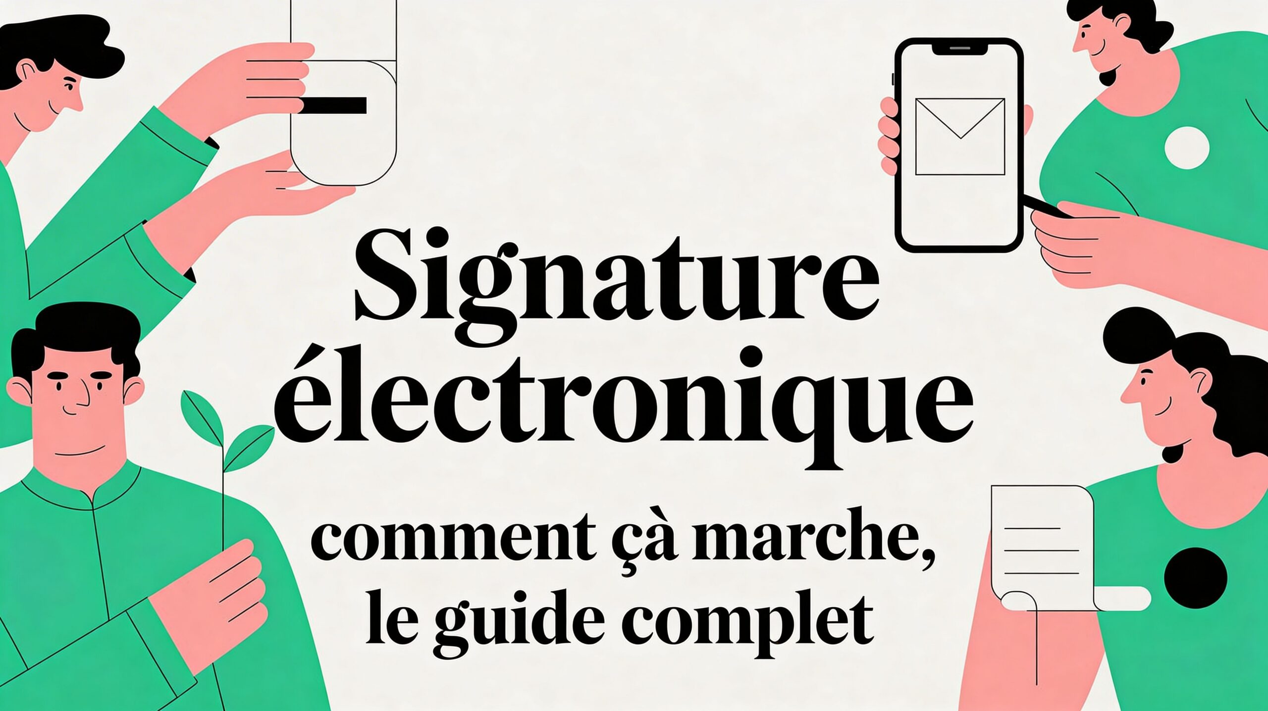 Signature électronique comment ça marche, le guide complet
