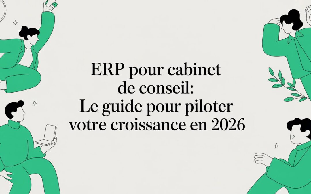 ERP pour cabinet de conseil: Le guide pour piloter votre croissance en 2026