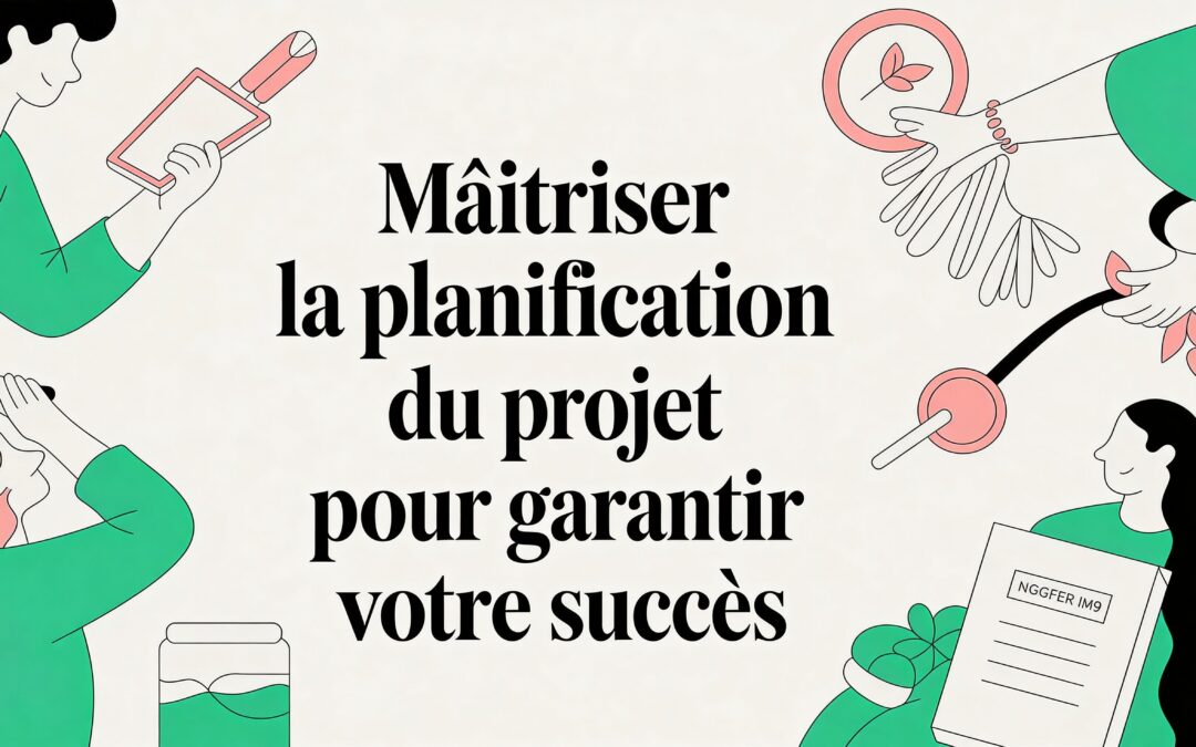 Maîtriser la planification du projet pour garantir votre succès