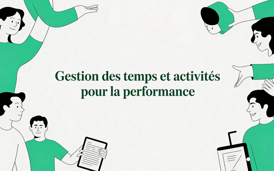 Gestion des temps et activités: gestion des temps et activités pour performance