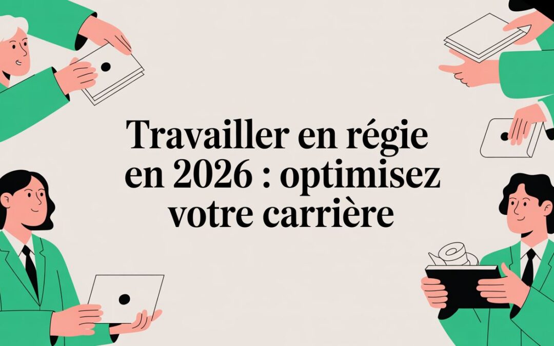 Travailler en régie en 2026 : Optimisez votre carrière
