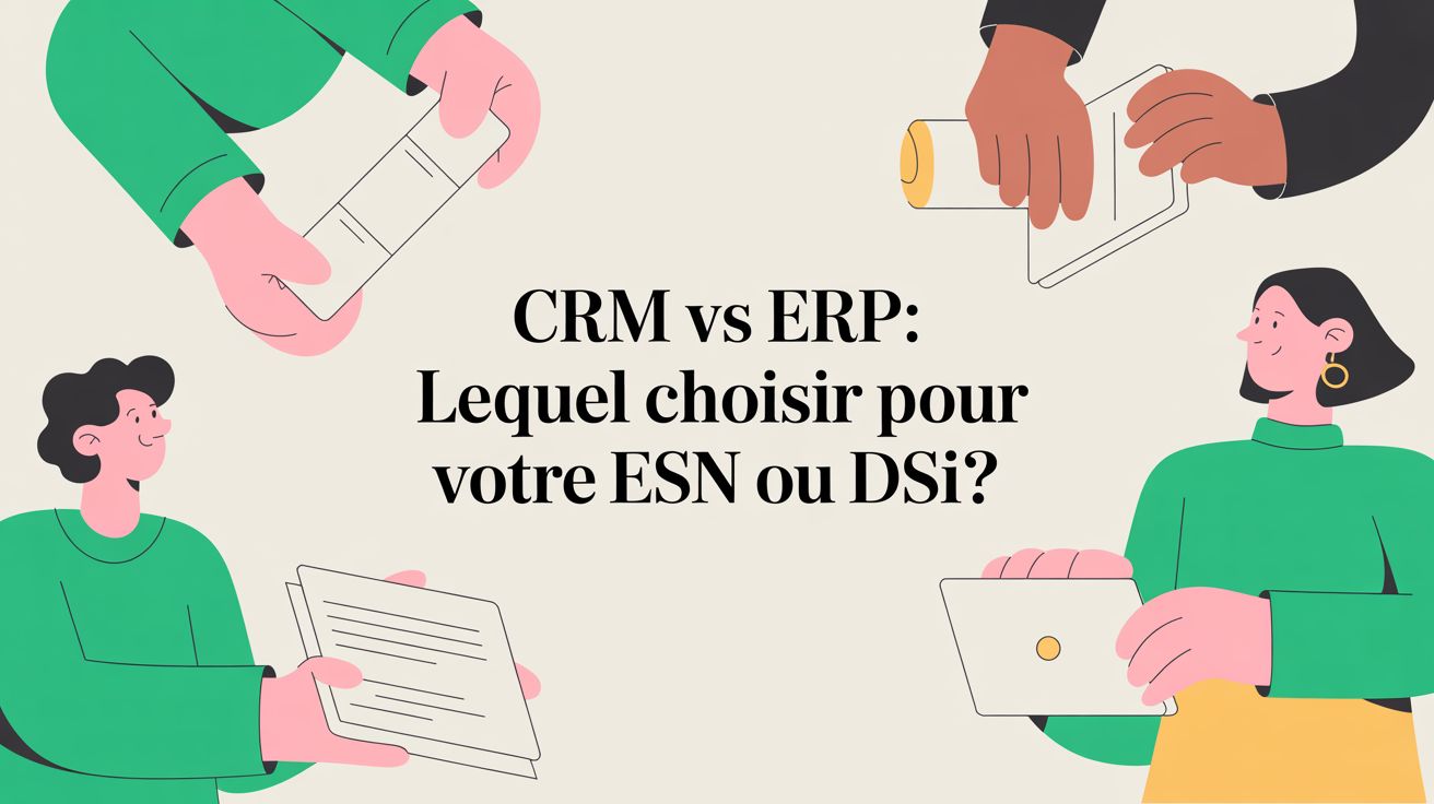 CRM vs ERP: Lequel choisir pour votre ESN ou DSI?